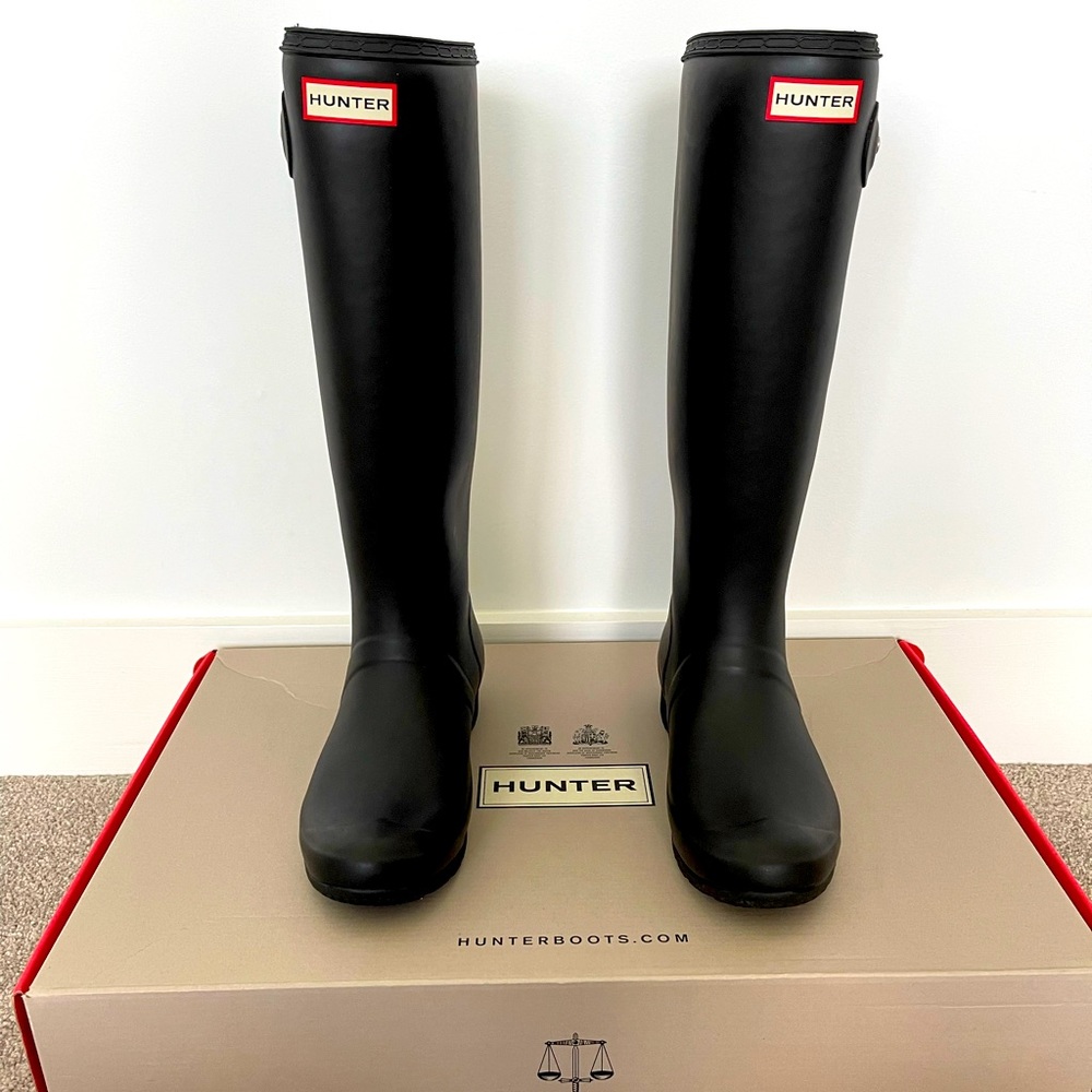Hunter Original Tour Foldable Tall Rain Boots